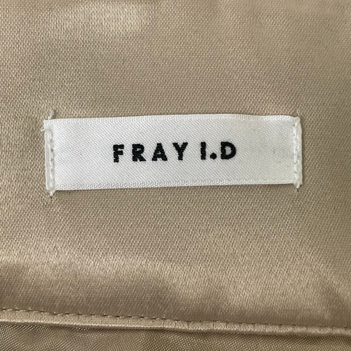 FRAY I.D / シャンブレーフロッキースカート 参考定価：23,000+tax SIZE:1