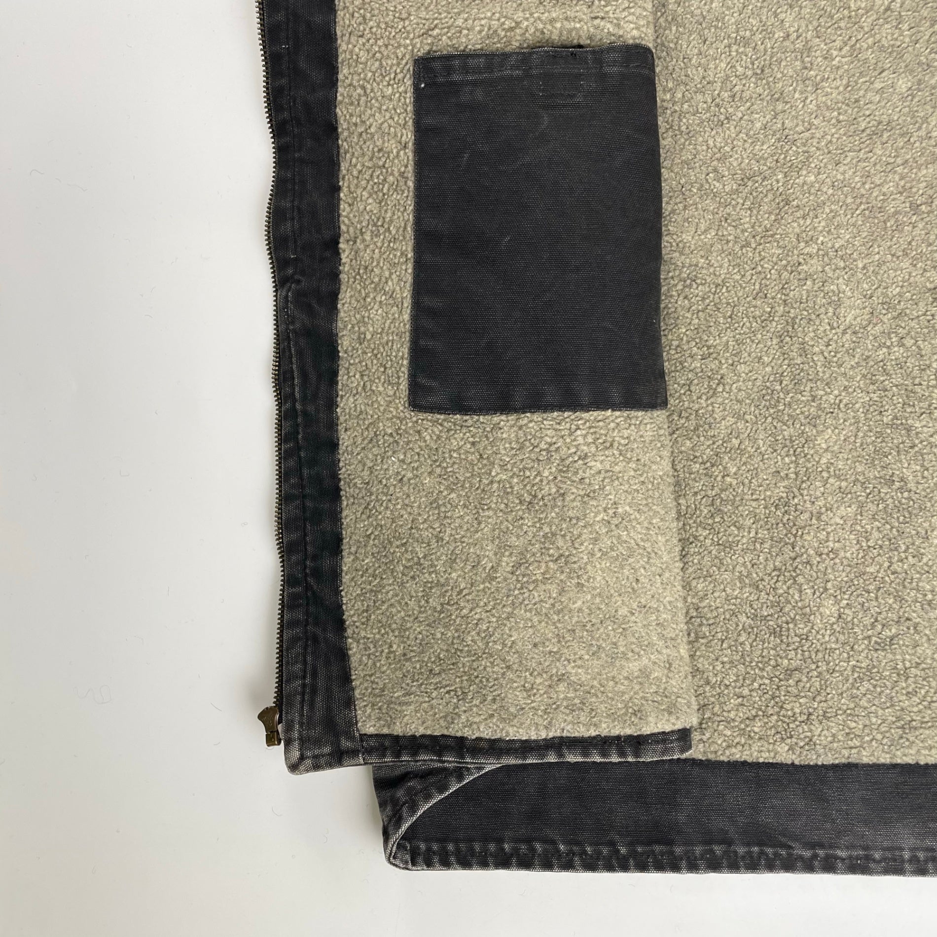 carhartt カーハート / フェード ダック地Vネックベスト ブラック SIZE:L程度