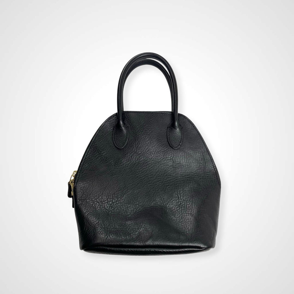 tandey タンデイ / クラウンレザーハンドバッグ ブラック 参考定価：17,000+tax