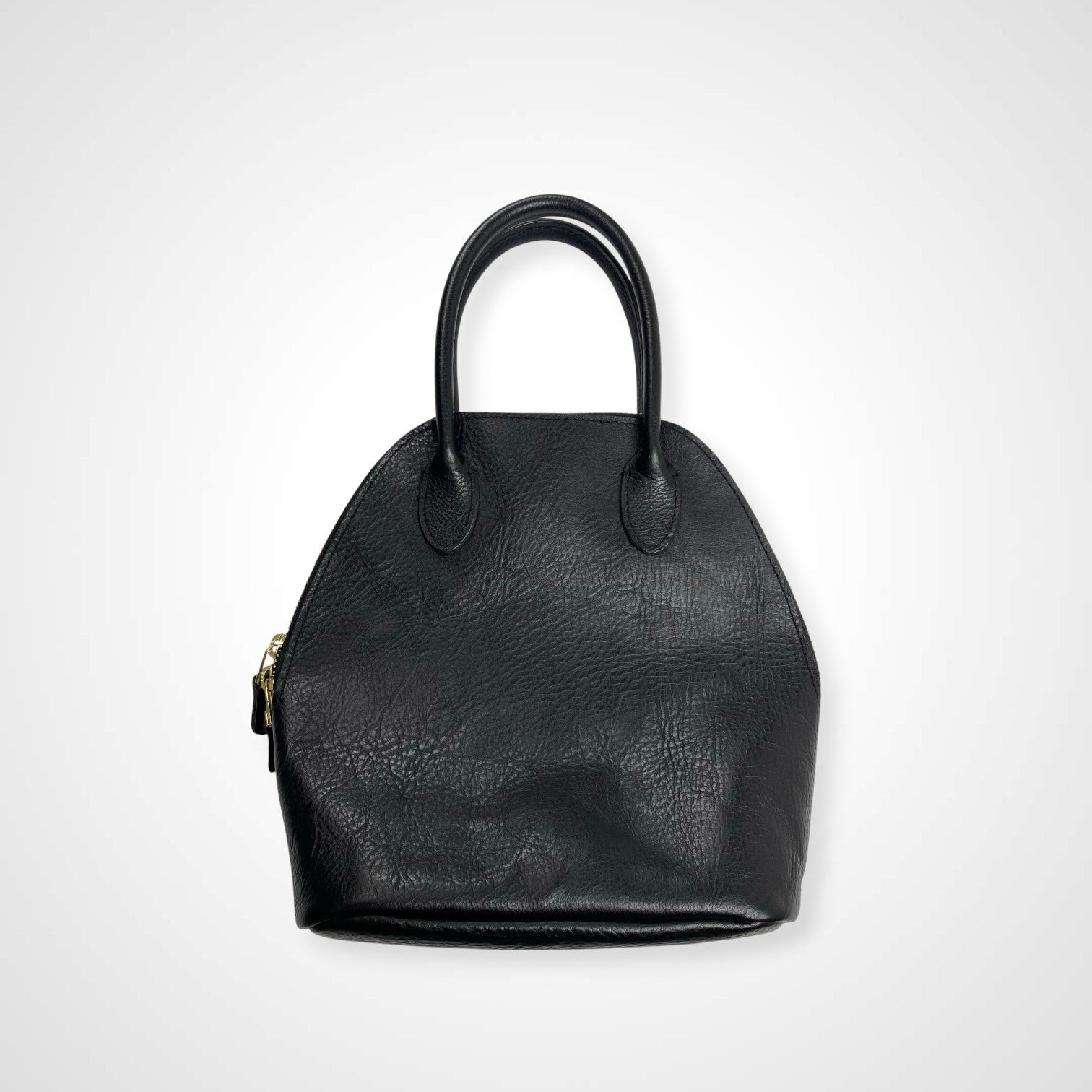 tandey タンデイ / クラウンレザーハンドバッグ ブラック 参考定価：17,000+tax