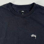 stussy / 刺繍ロゴTEE ブラック SIZE:XL
