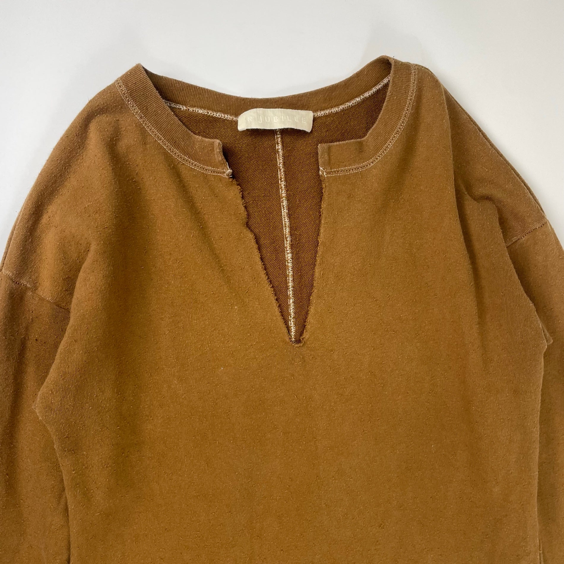 R JUBILEE アールジュビリー / ネップスウェットワンピース 参考定価：25,000+tax SIZE:FREE