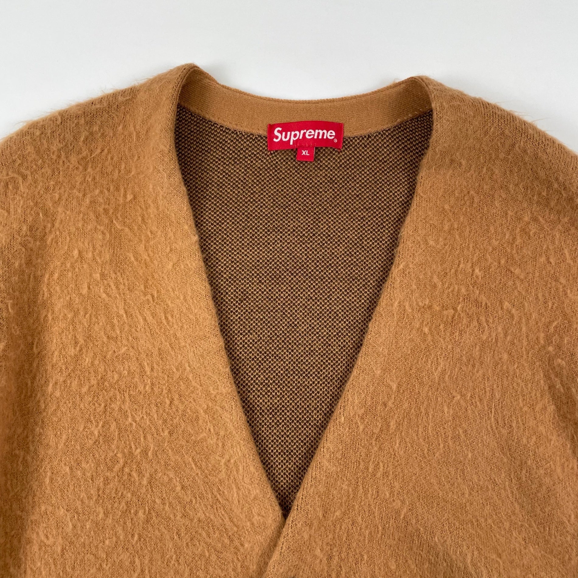 Supreme / brushed checkerboard cardigan 21SS SIZE:XL – BAUM store