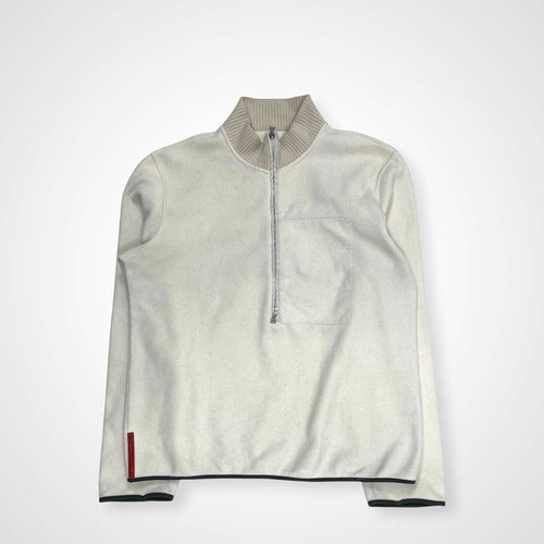 PRADA SPORT プラダスポーツ / アーカイブフリースジャケット エルボーパッチ SIZE:XL