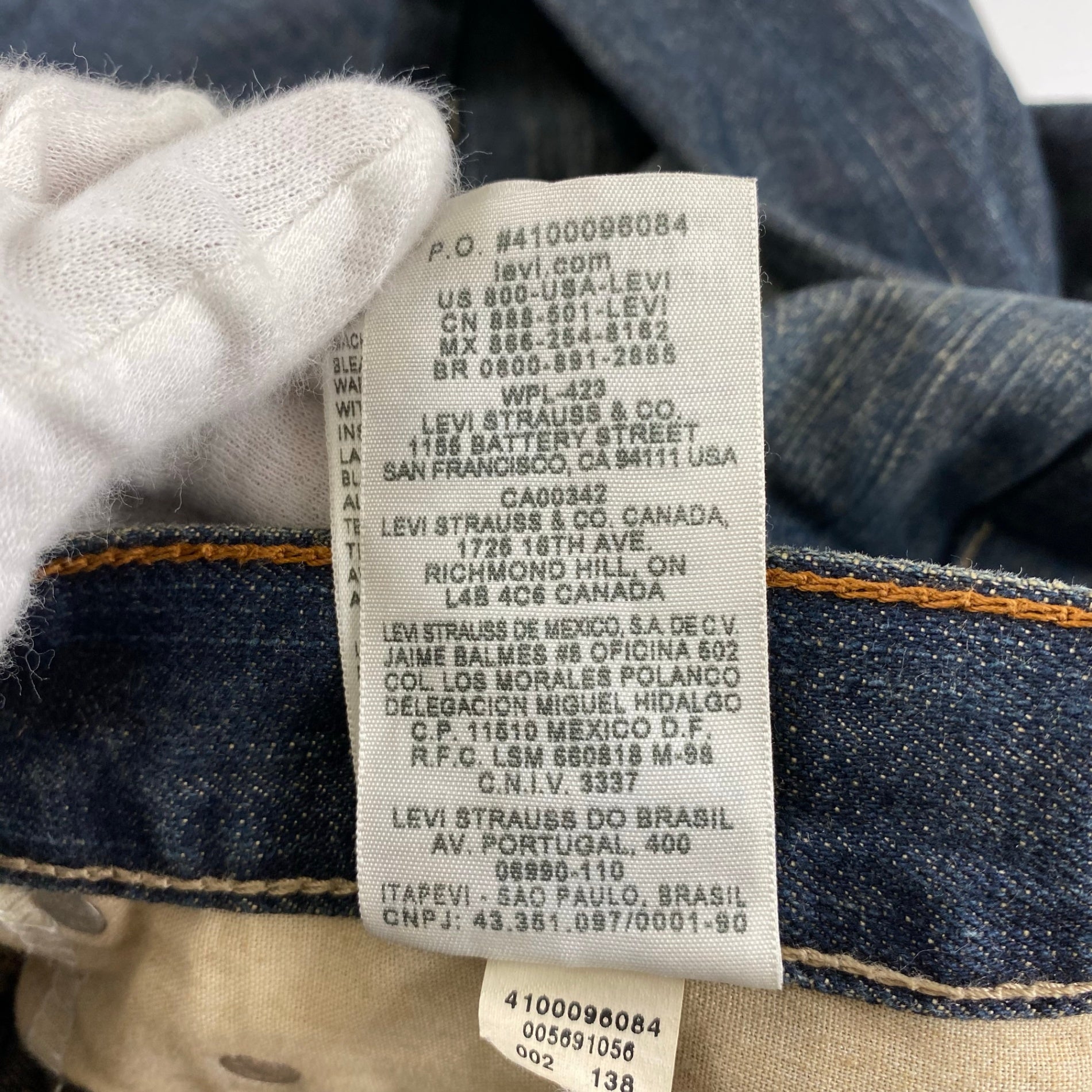 Levi’s リーバイス /  LOOSE STRAIGHT 569デニムパンツ コロンビア製 SIZE:32×32