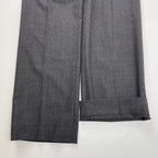JIL SANDER ジルサンダー / センタープリーツストレートスラックス グレー 参考定価：100,000程度 SIZE：38