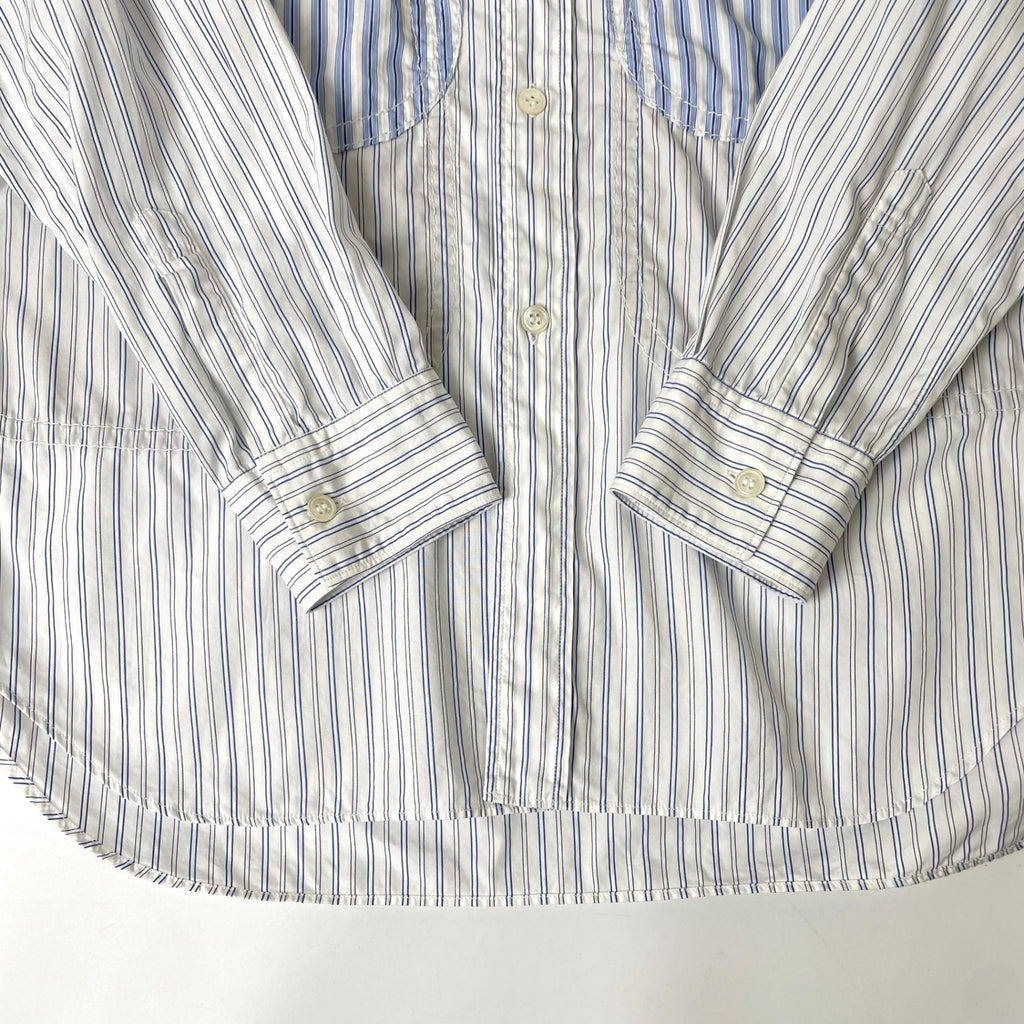 COMME des GARCONS SHIRT / 丸ポケストライプシャツ 参考定価：65,000程度 SIZE:S(M-L程度)