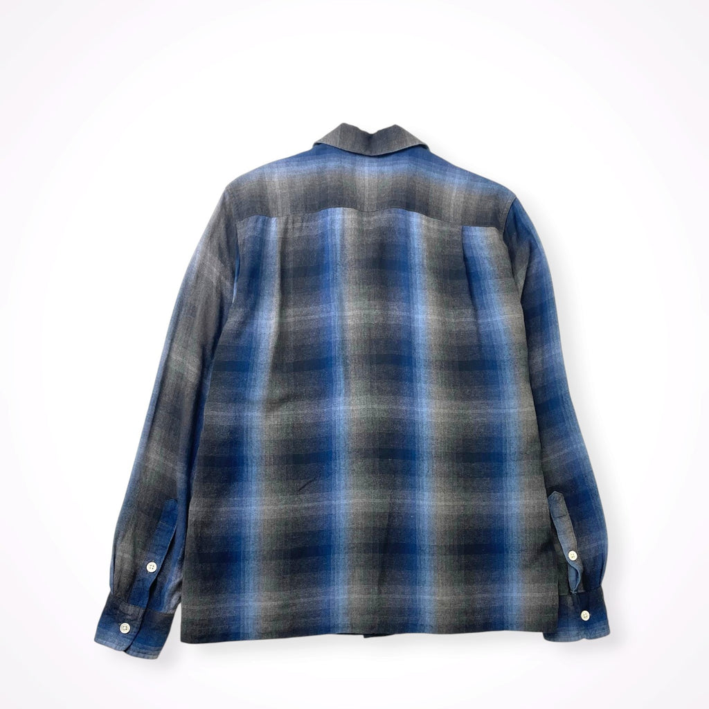 WACKO MARIA / レーヨンオンブレチェックシャツ SIZE:M