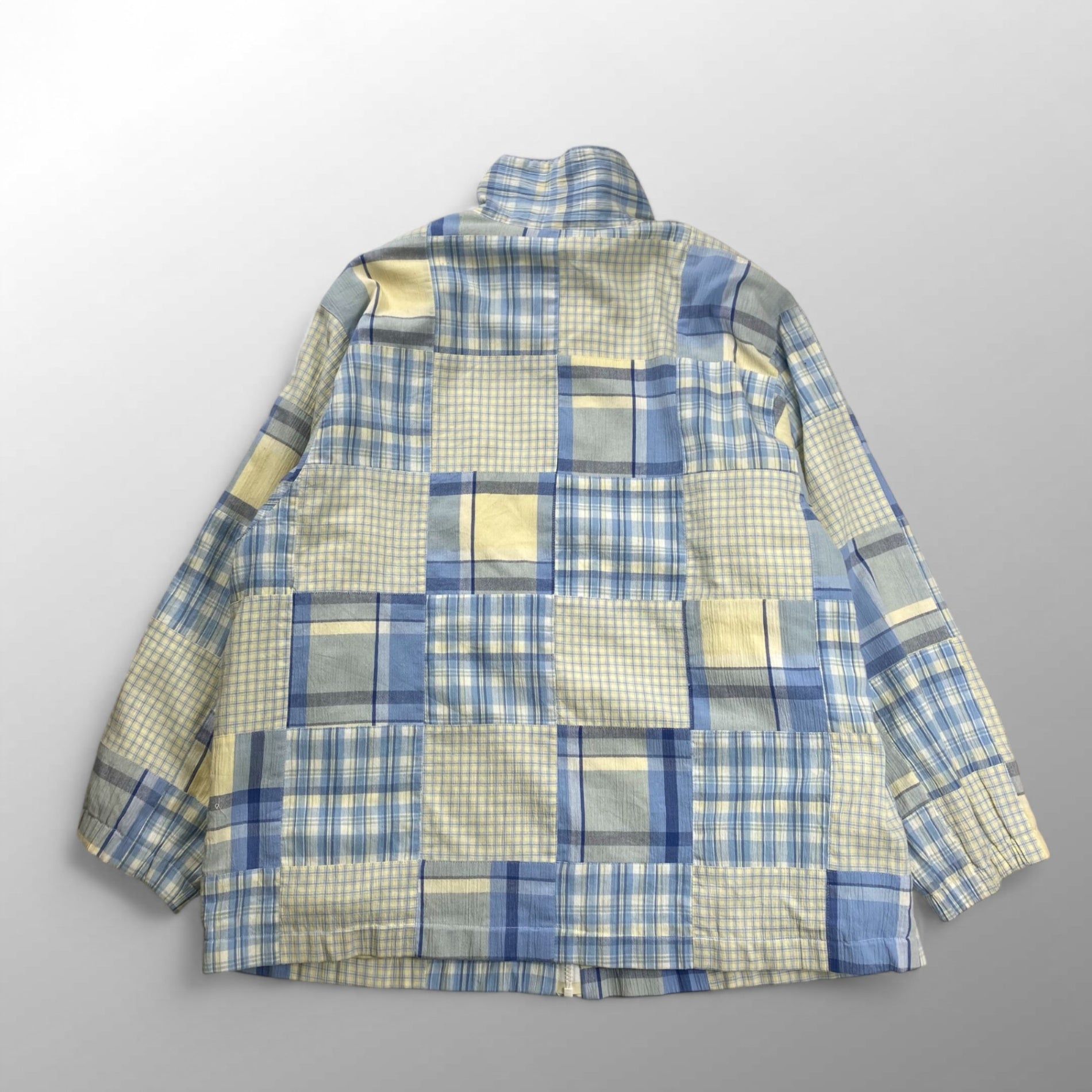 VINTAGE ヴィンテージ KORET FRANCISCA コレット フランシスカ / VINTAGE Pale Tone Patchwork Jacket フェアリー パッチワークSIZE:1X(XL程度)