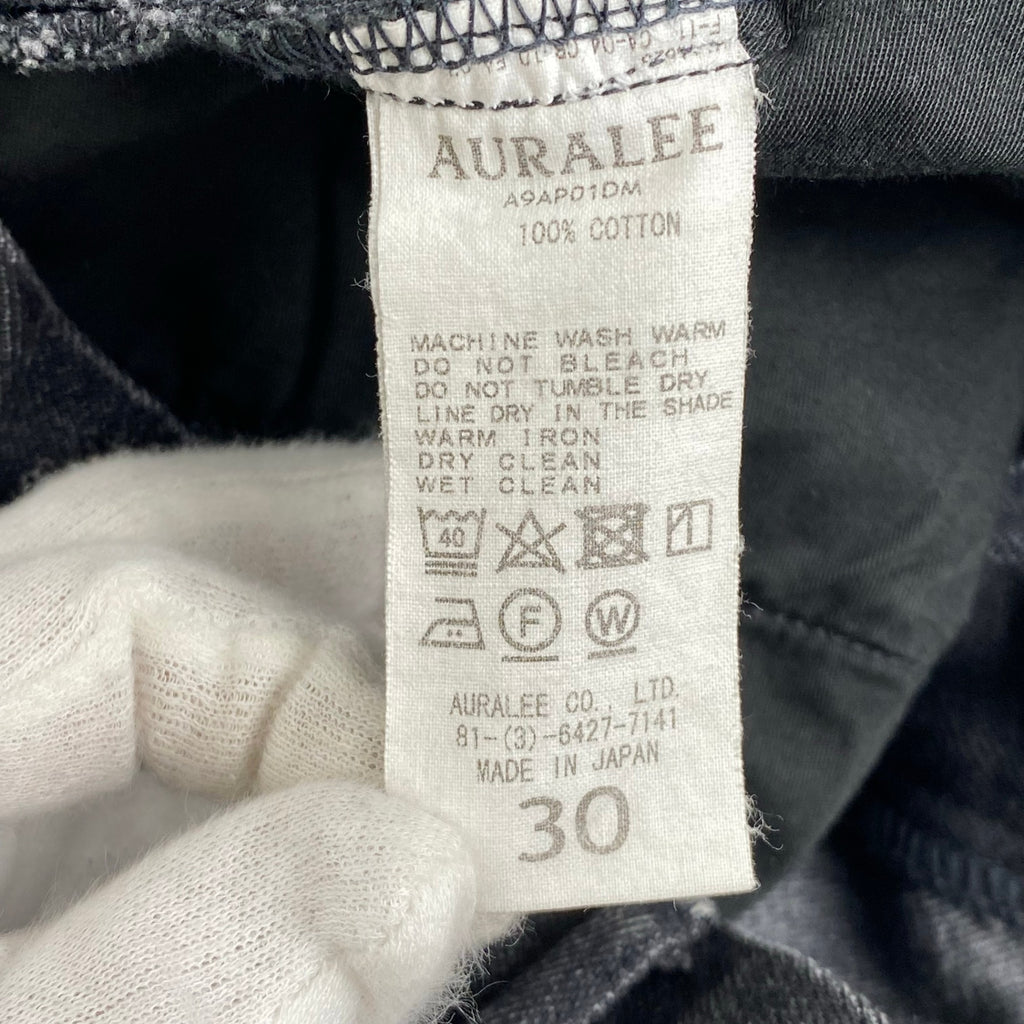 AURALEE オーラリー / HARD TWIST DENIM 5P PANTS デニムパンツ SIZE：30