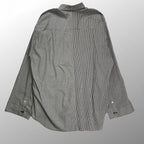DRESSEDUNDRESSED ドレスドアンドレスド / PINSTRIPE COLOR BLOCK SHIRT 切替ビッグシャツ SIZE:2