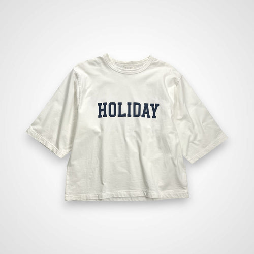 HOLIDAY ホリデイ / ヘビーオンス HOLIDAY TEE SIZE：FREE