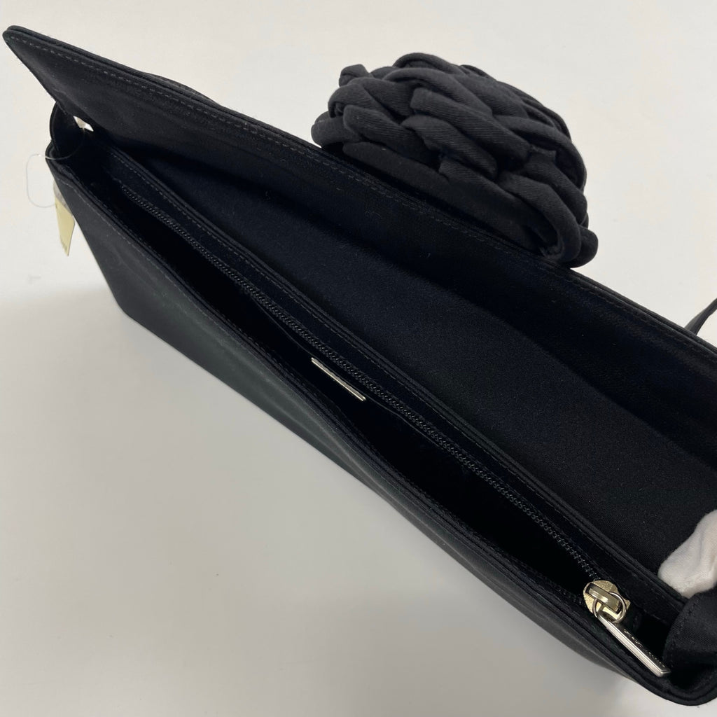 GIORGIO ARMANI / ロゼットパーティバッグ 未使用品 箱付 参考定価：150,000程度