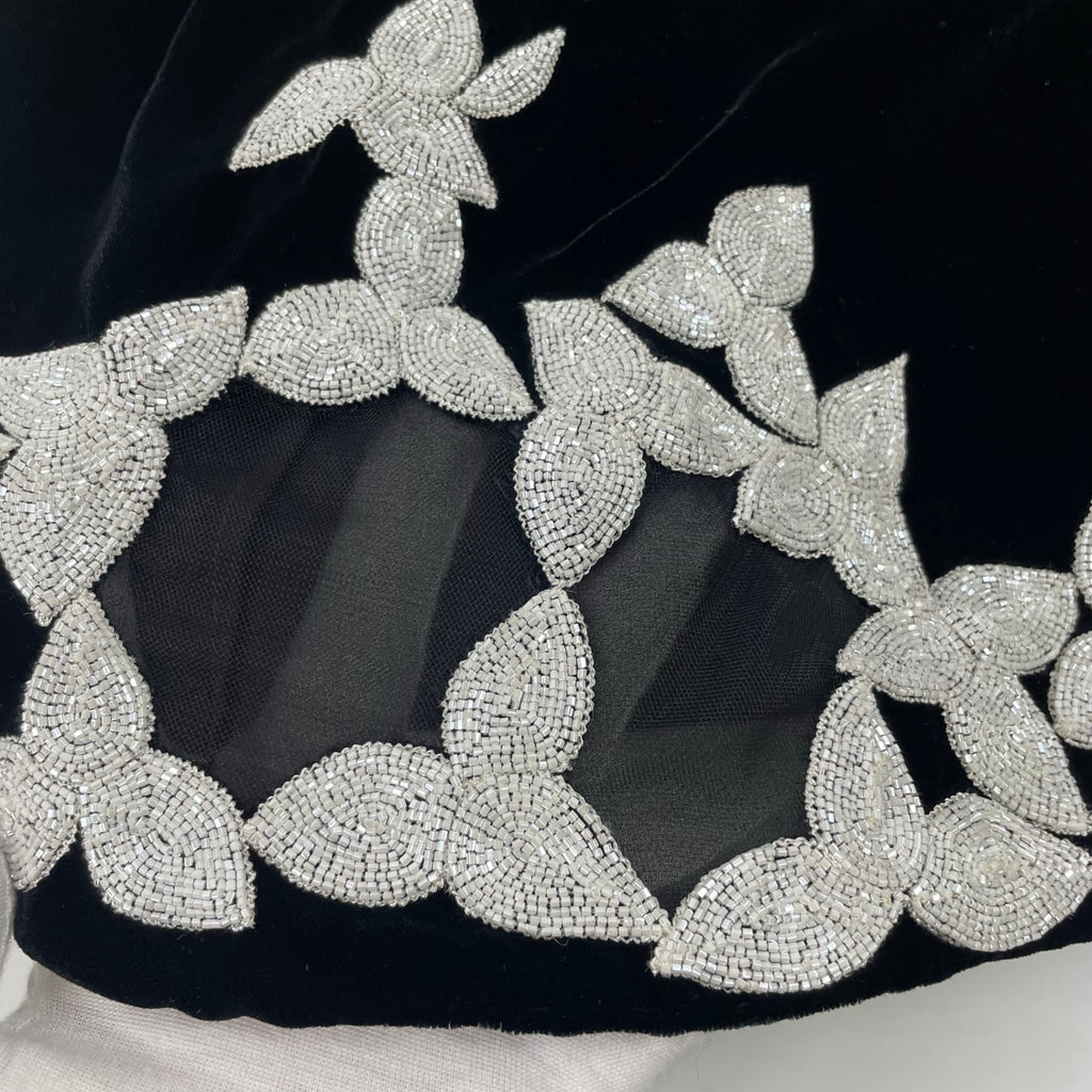GIORGIO ARMANI / ベロアリュネビルブラウス 参考定価：350,000程度 SIZE:42
