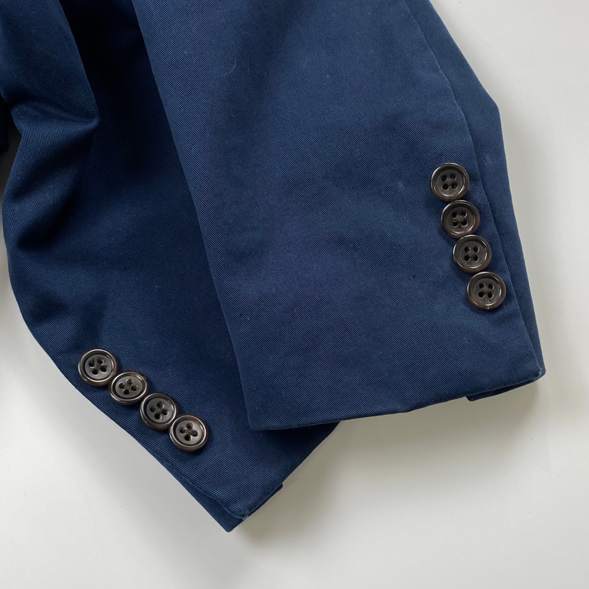 POLO RALPH LAUREN ポロ ラルフローレン / モールスキン調 テーラードジャケット ピックステッチ SIZE:36S