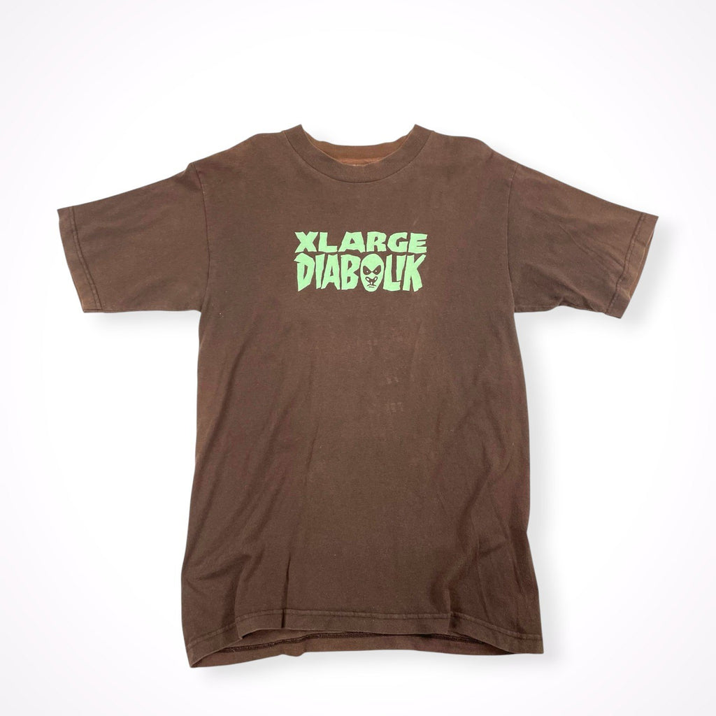 XLARGE × diabolik / 00sコラボTEE Y2K オールド SIZE:M