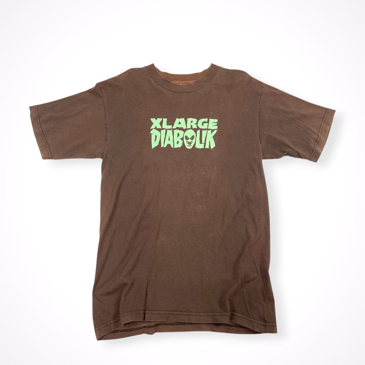 XLARGE × diabolik / 00sコラボTEE Y2K オールド SIZE:M