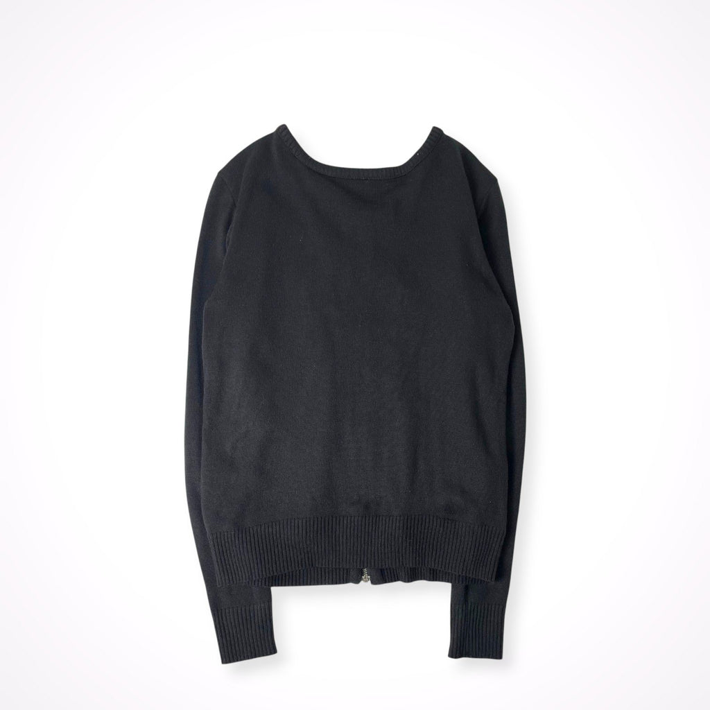 theory luxe / レザー×ニット カラーレスジャケット 参考定価：60,000程度 SIZE:38