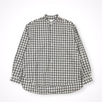 Name. / オーバーサイズノーカラーチェックシャツ 参考定価：30,000程度 SIZE:1