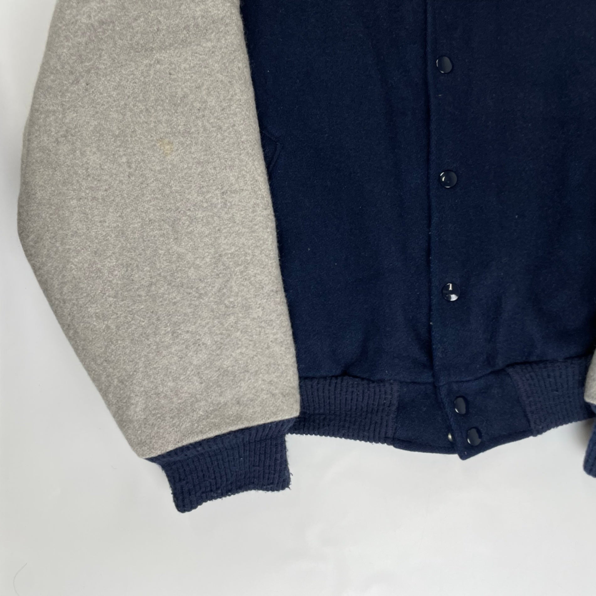 SPORTSMASTER スポーツマスター / 80s企業ロゴスタジャン USA製 SIZE:L