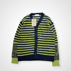 TOGA VIRILIS トーガ ビリリース / JACQUARD KNIT CARDIGAN 25年 未使用品 参考定価：46,000+tax SIZE:48