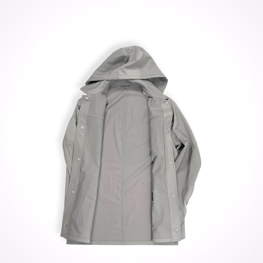 EMPORIO ARMANI エンポリオ アルマーニ / フード付シャツジャケット グレー SIZE:46