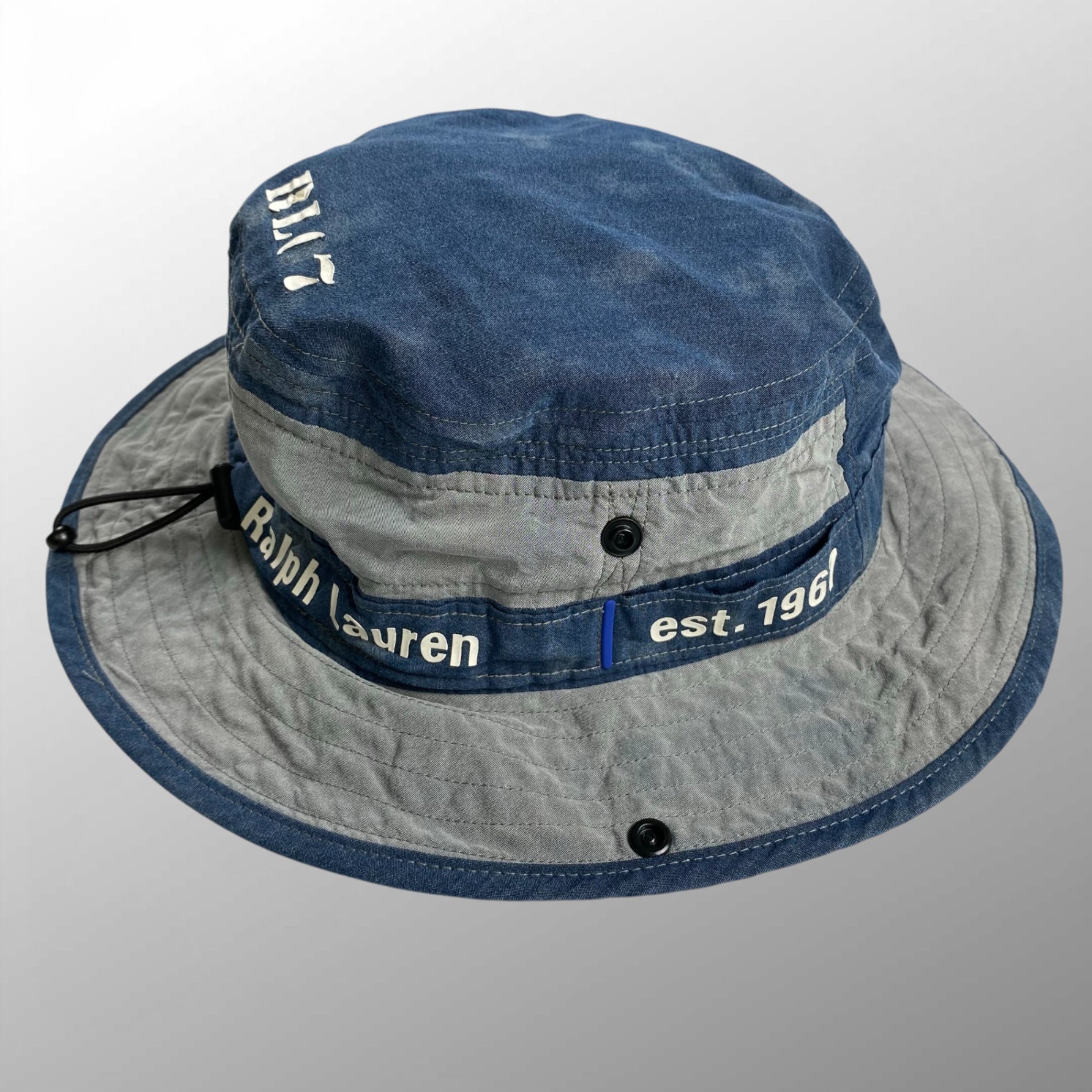 POLO by RALPH LAUREN ポロバイ ラルフローレン / 「LIMITED EDITION」 Indigo Stadium アウトドアハット インディゴ SIZE：S/M