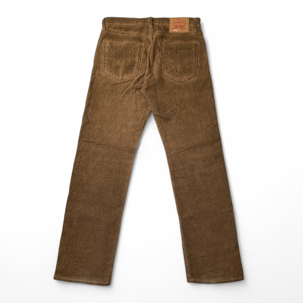 Levi’s × stussy リーバイス ×ステューシー コラボ DYED JACQUARD JEANS ジャガード ジーンズ