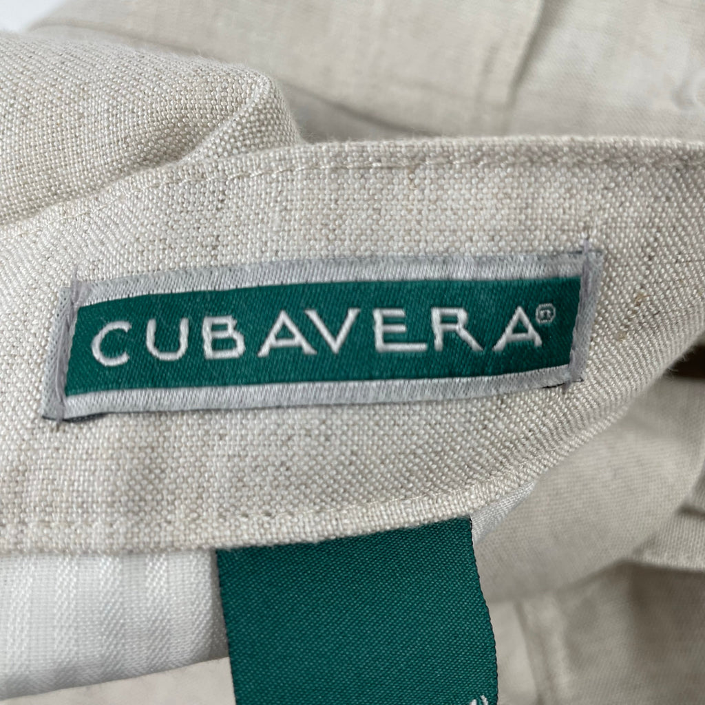 CUBAVERA / 90sリネンレーヨンスラックス SIZE:M