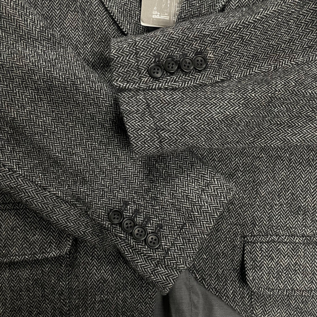 ENGINEERED GARMENTS エンジニアドガーメンツ / Slanted Jacket ヘリンボーンツイード 24AW 極美品 参考定価：68,000+tax SIZE:M