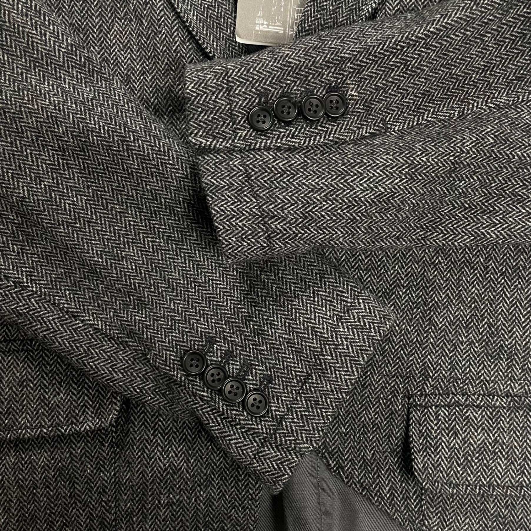 ENGINEERED GARMENTS エンジニアドガーメンツ / Slanted Jacket ヘリンボーンツイード 24AW 極美品 参考定価：68,000+tax SIZE:M