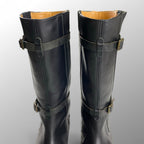 chausser ショセ / レザーエンジニアブーツ サイドゴア SIZE:23 1/2cm