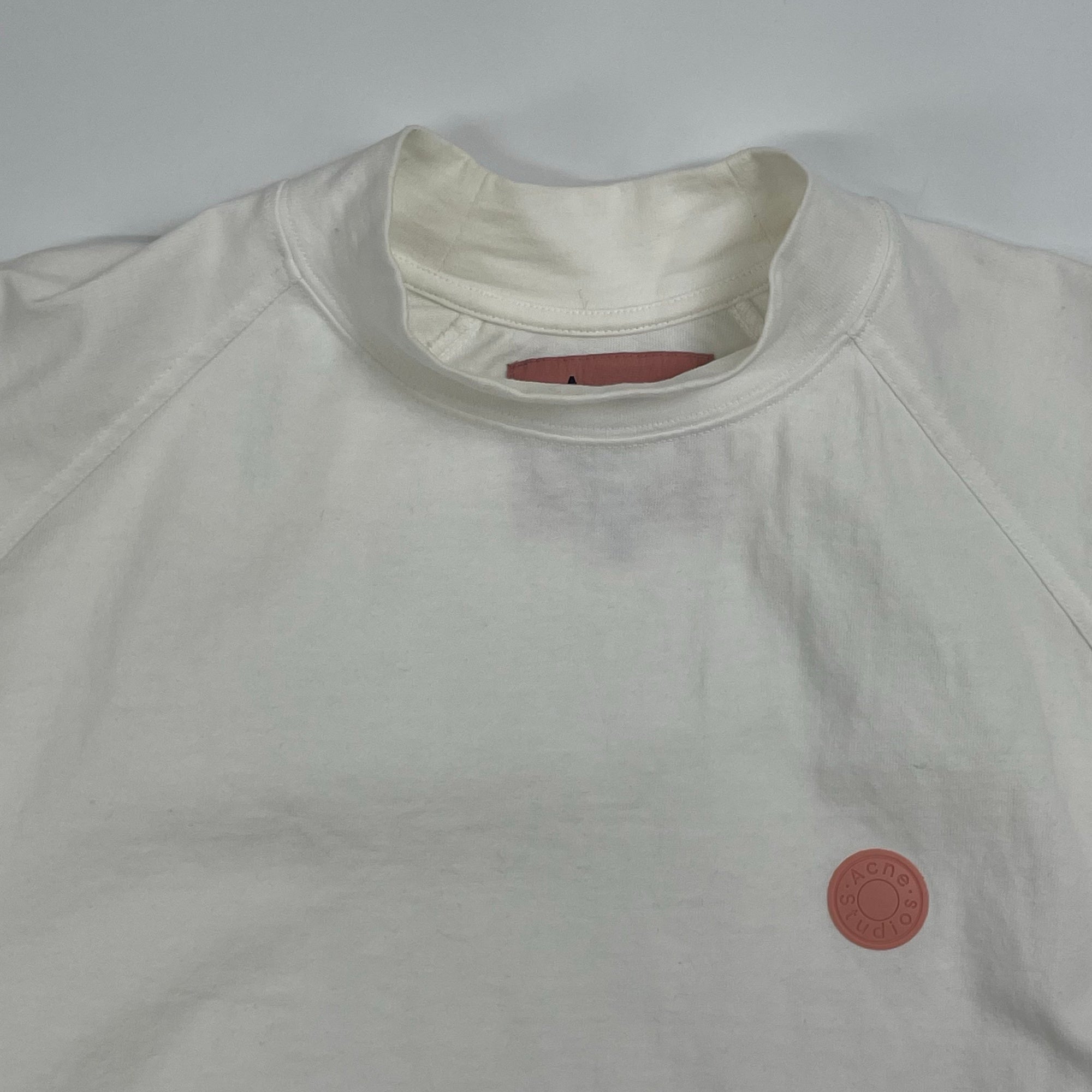 Acne Studios Blakonst アクネ ストゥディオズ ブラコンスト / モックネックサークルロゴTEE SIZE:XXS(S-M程度)