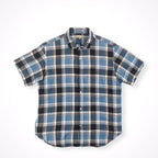 MARGARET HOWELL / 日本製 コットンチェックシャツ 参考定価：28,000程度 SIZE:L