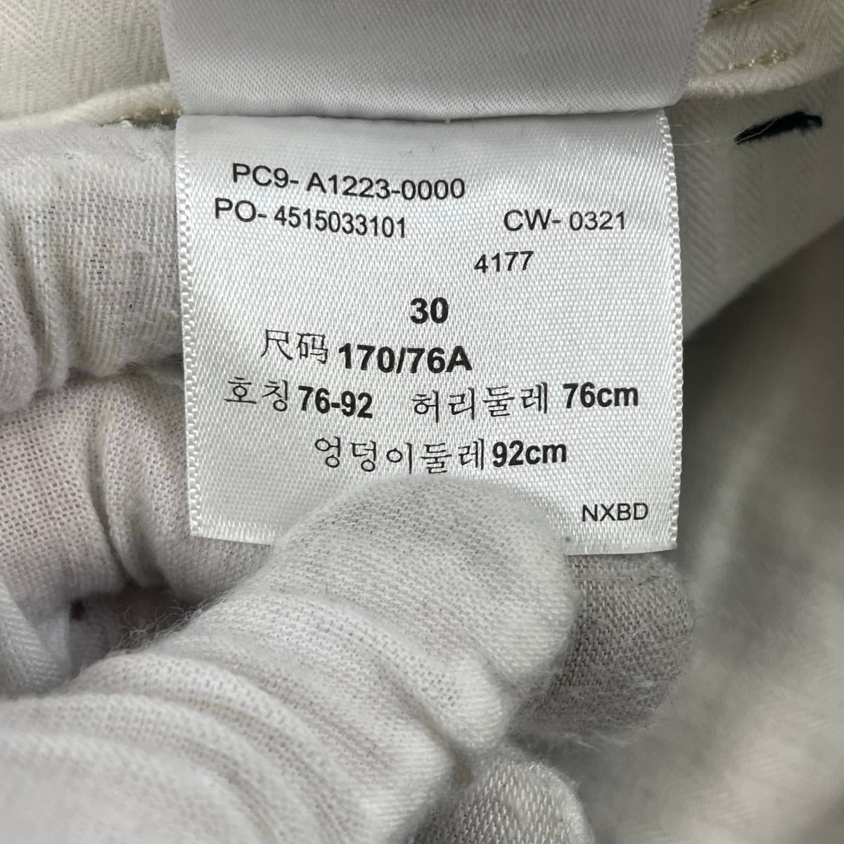 LEVI'S / XX CHINOデニムスラックス 参考定価：12,000程度 SIZE：W30