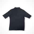 SUNSPEL / ハイゲージコットンモックネックカットソー ブラック SIZE:10