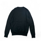 FRED PERRY フレッドペリー / ワンポイント 刺繍ロゴ ニット SIZE：M