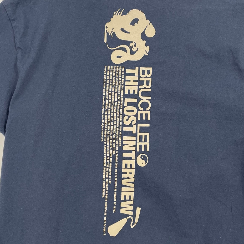 BRUCE LEE ブルース リー / 「THE LOST INTERVIEW」ヴィンテージTシャツ