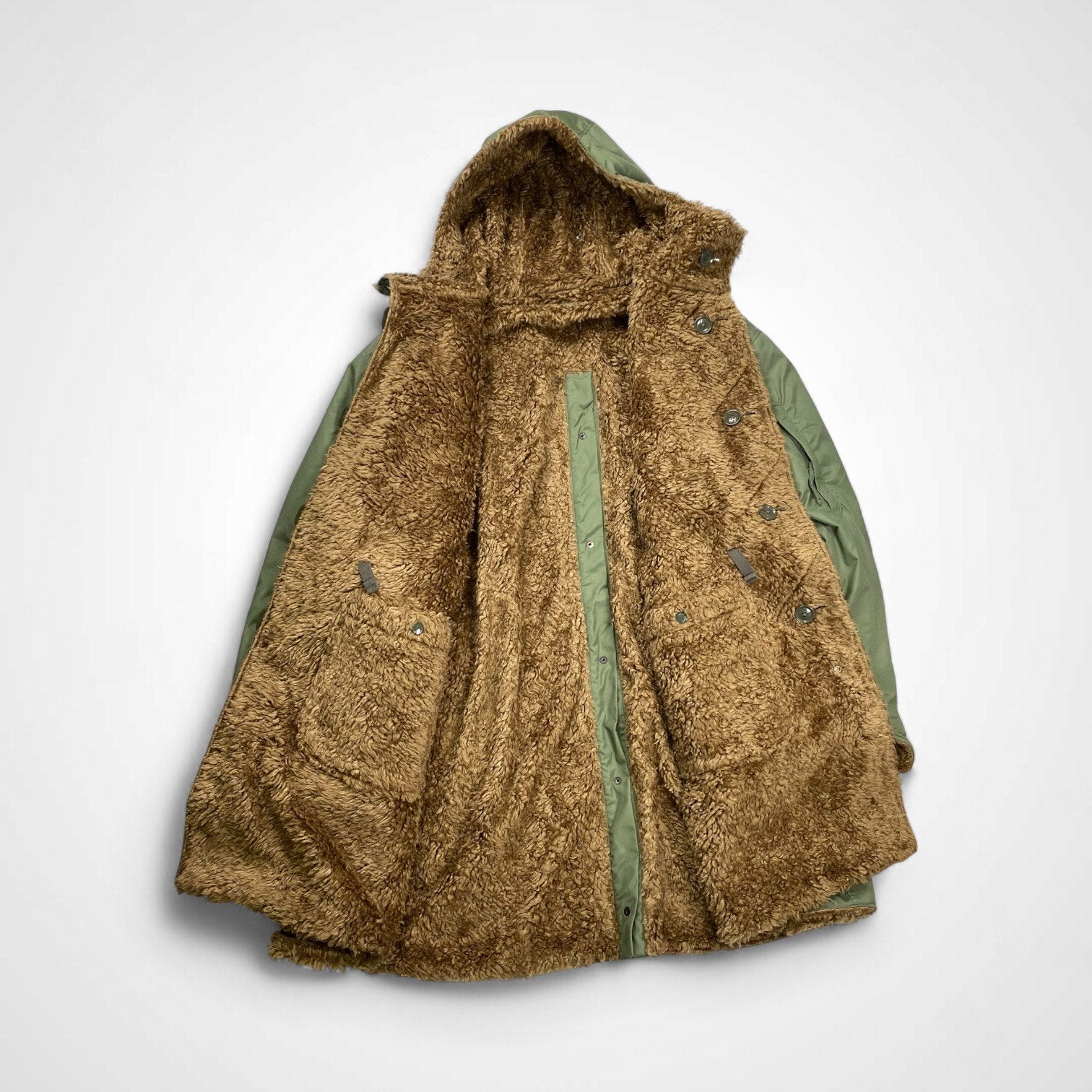 ENGINEERED GARMENTS × BEAMS PLUS / Reversible Field Fur Coat  タグ付 参考定価：117,000+tax SIZE:L