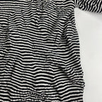 MAISON SPECIAL メゾンスペシャル / Links Jacquard Border Oversized Crew Neck T-shirt ボーダー Tシャツ SIZE：2(L程度)