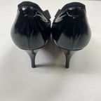 GIORGIO ARMANI / デザインヒールパンプス 参考定価：120,000程度 SIZE:37 1/2