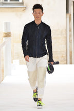 ISSEY MIYAKE MEN / 15SS 絞り染めメッシュプリーツジャケット SIZE:3