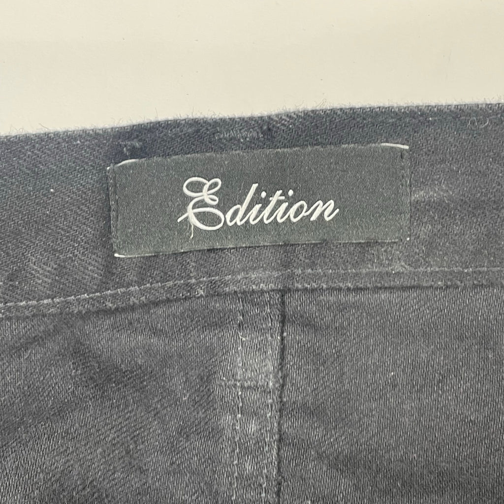 Edition / コットンブラックデニムルーズストレート 参考定価：26,000+tax SIZE:S