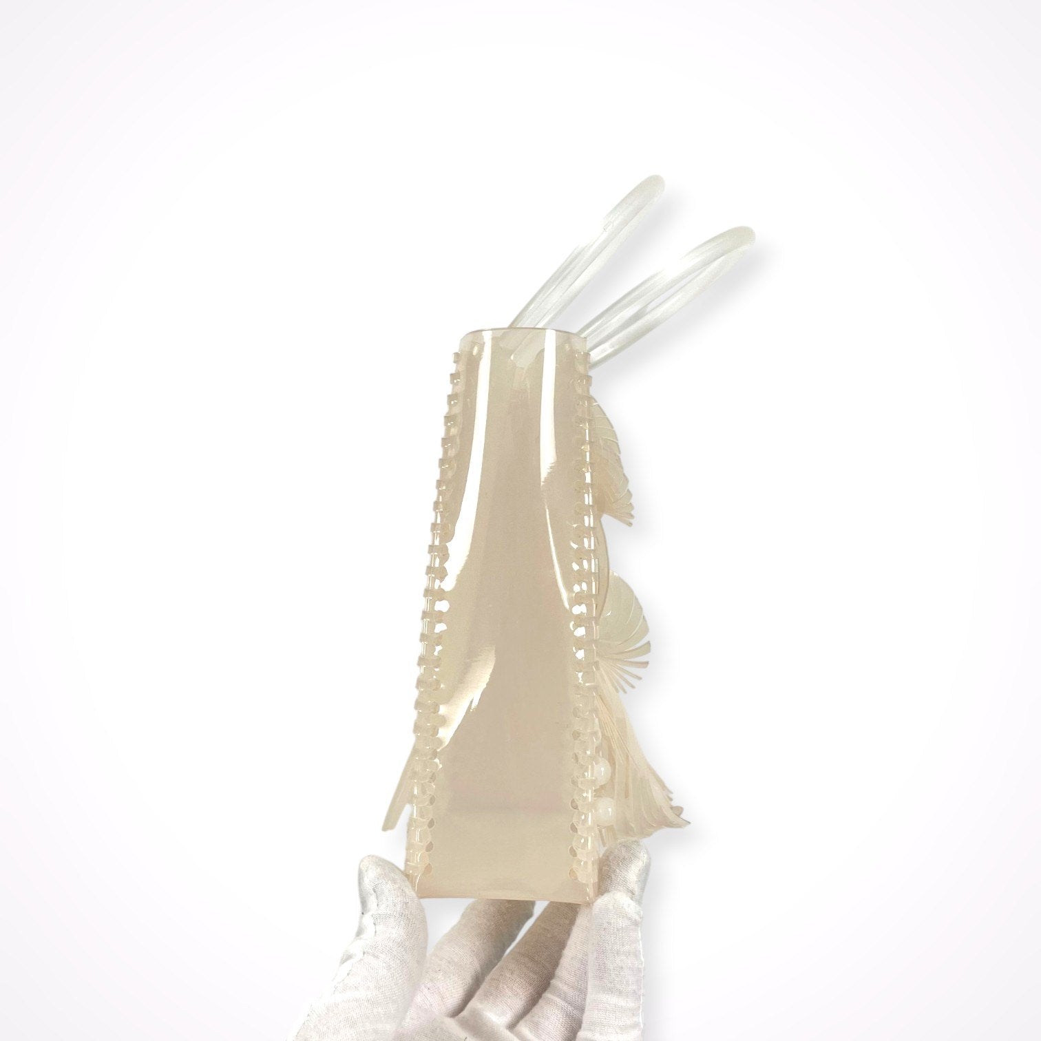 mame kurogouchi / Transparent Sculptural Mini Handbag 美品 箱付 参考定価：35,000+tax