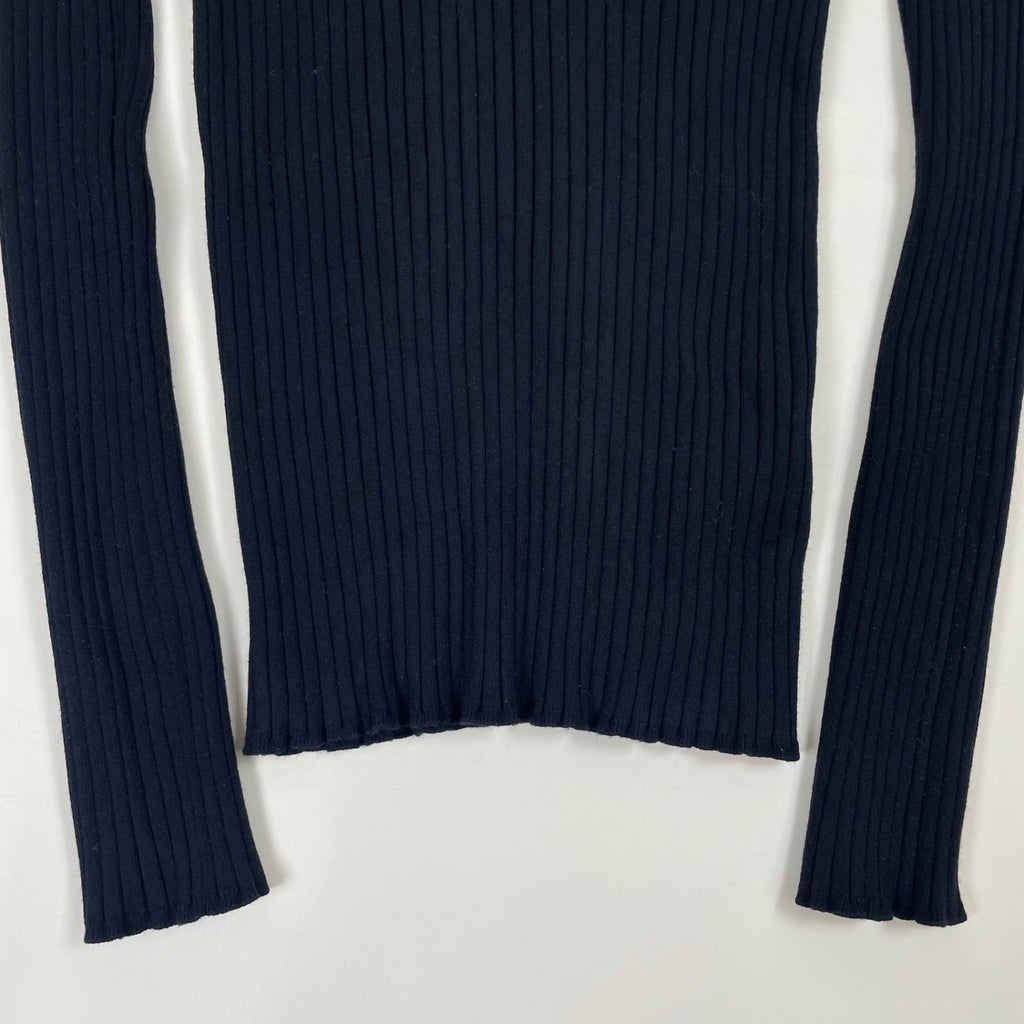 MM6 Maison Margiela / 21AW ショルダーボタンリブニット 参考定価：55,000程度 SIZE:S
