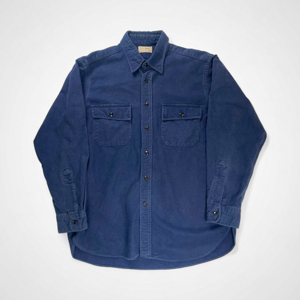 L.L. BEAN エルエルビーン / 90s CHAMOIS CLOTH SHIRT USA製 シャモアシャツ SIZE：16