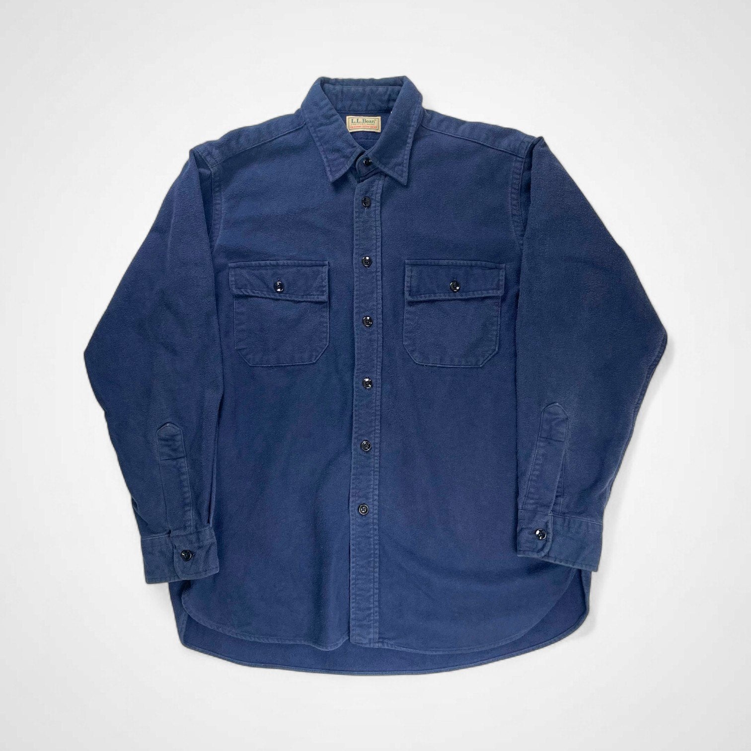 L.L. BEAN エルエルビーン / 90s CHAMOIS CLOTH SHIRT USA製 シャモアシャツ SIZE：16