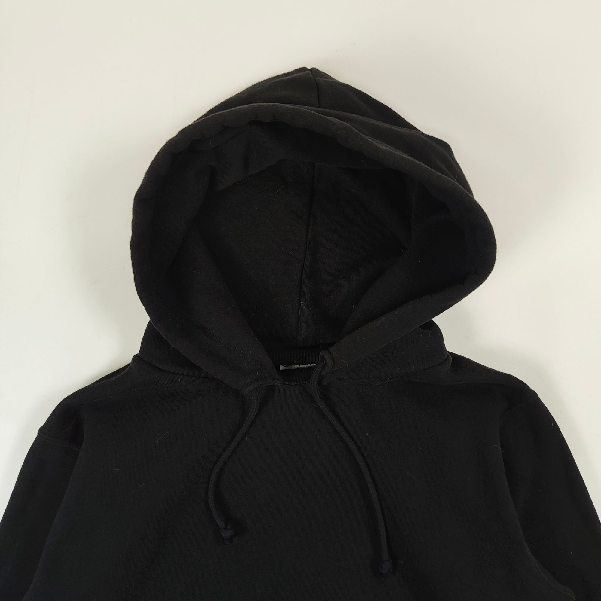 Champion / ランタグ復刻 後付けフーディー ブラック SIZE:L