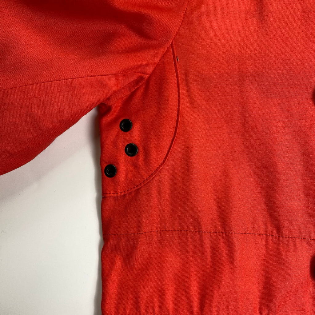 COMME des GARCONS HOMME コムデギャルソン オム / チェックライナー マウンテンパーカー レッド SIZE：XS