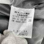 Calvin Klein カルバンクライン / ウールアルパカチェスターコート グレー 参考定価：180,000+tax SIZE:38